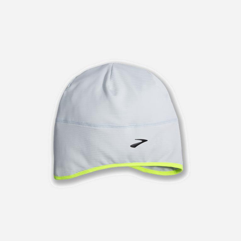 Brooks Notch Thermal Beanie Löparkepsar Dam 904875-FAL Grå /Gröna Gula